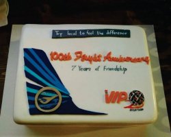 Silk Way's 100th Flight Anniversary